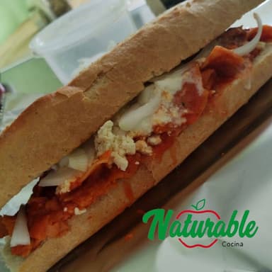 Lonche de Chilaquiles