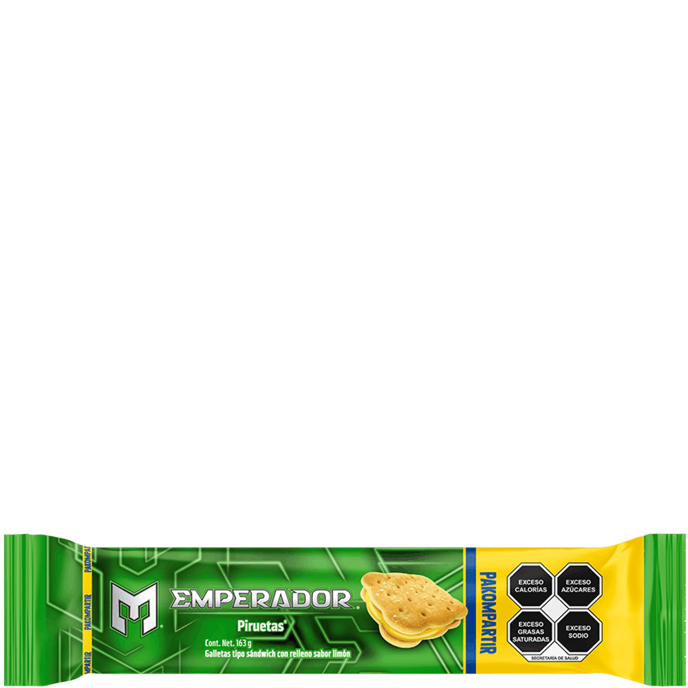 Paketon Emperador Piruetas 163g