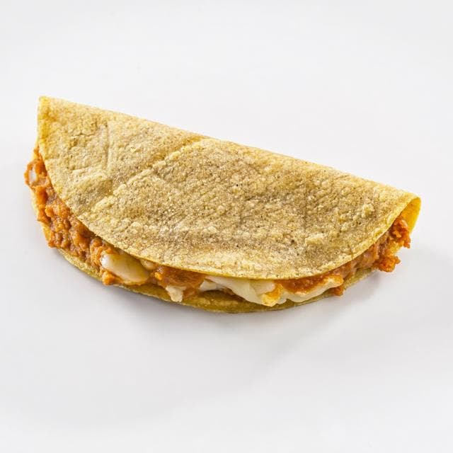 Taco de Queso con Chorizo