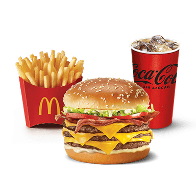 McTrio Mediano Grand Bacon Deluxe Triple