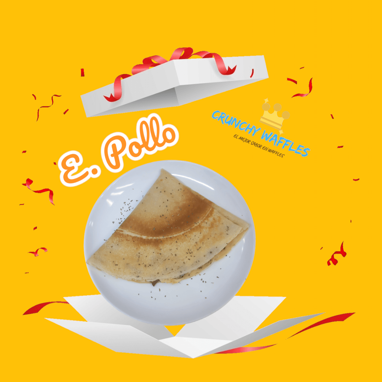 Crepa Especial de Pollo