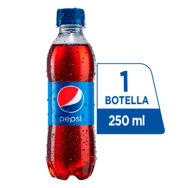 Gaseosa Pepsi Zero 250 ml.