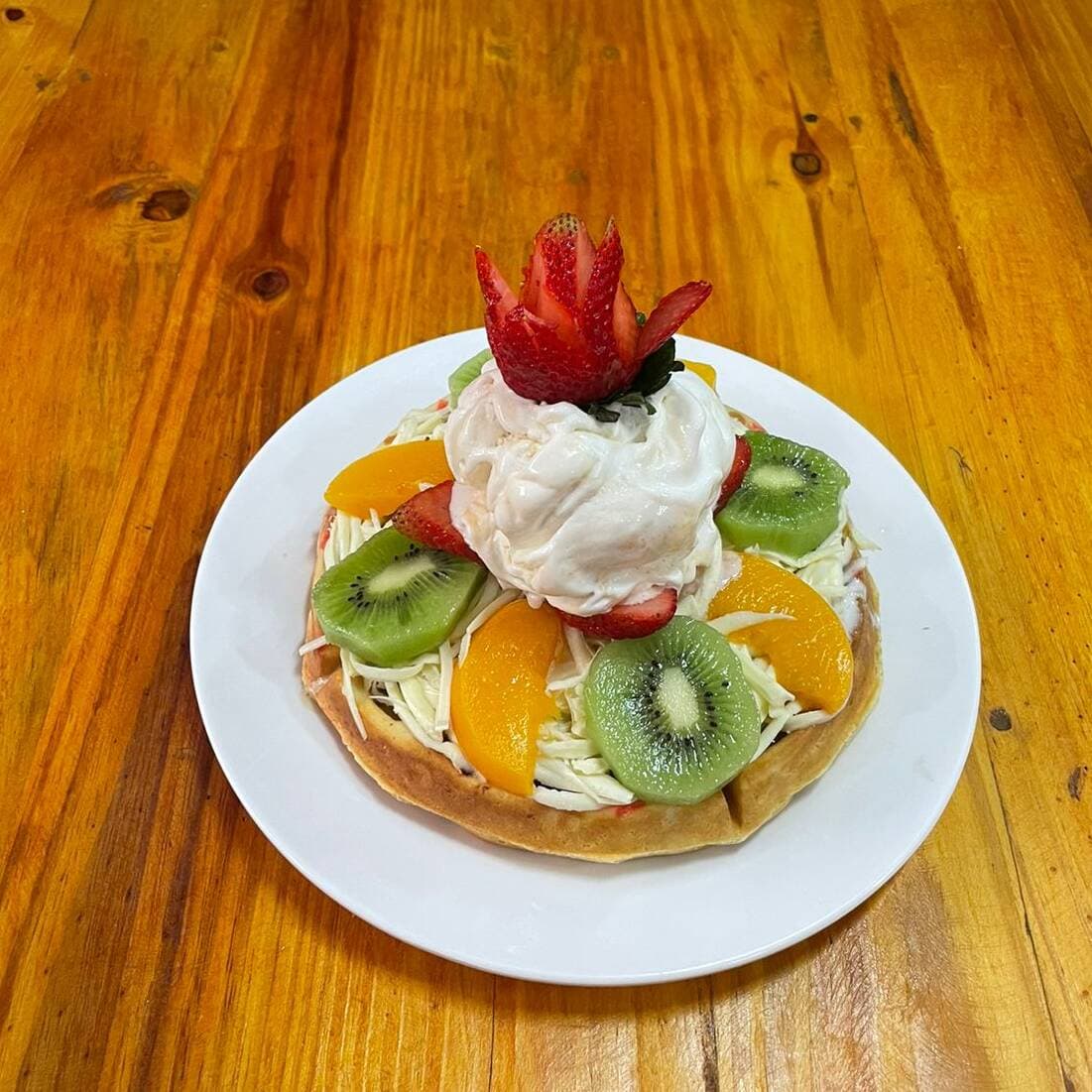 Waffle Pasión Frutal