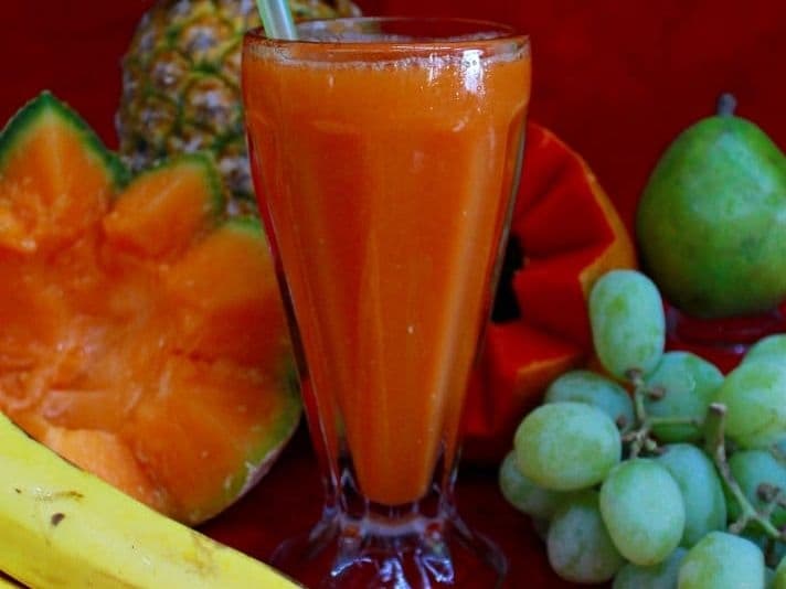 Licuado de Papaya