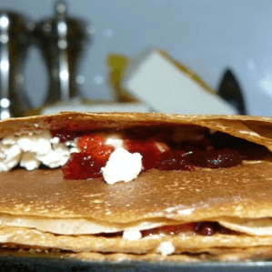 Crepa de Queso Tabasco con Mermelada