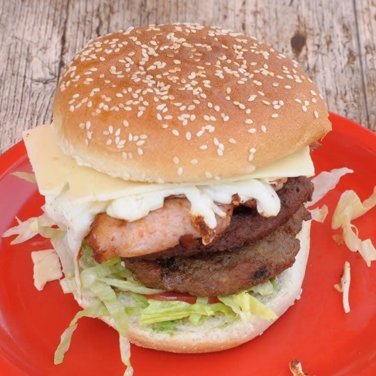 Hamburguesa Doble