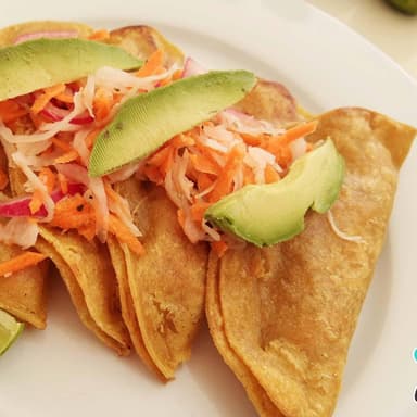 Tacos Dorados de Camaron