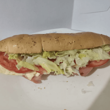 Sándwich tipo subwey de pollo