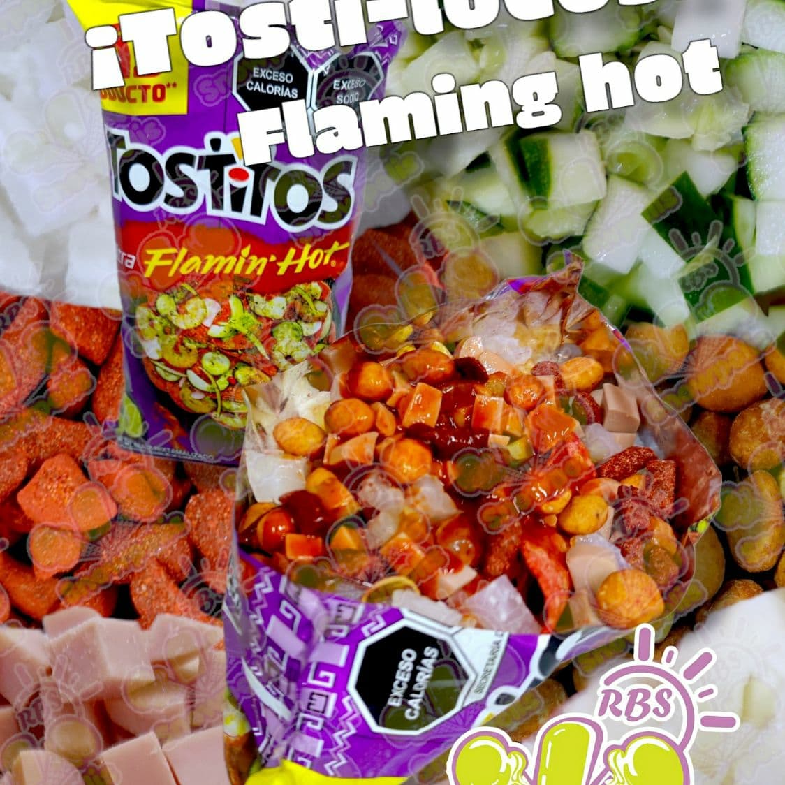 Tosti-locos flamming hot