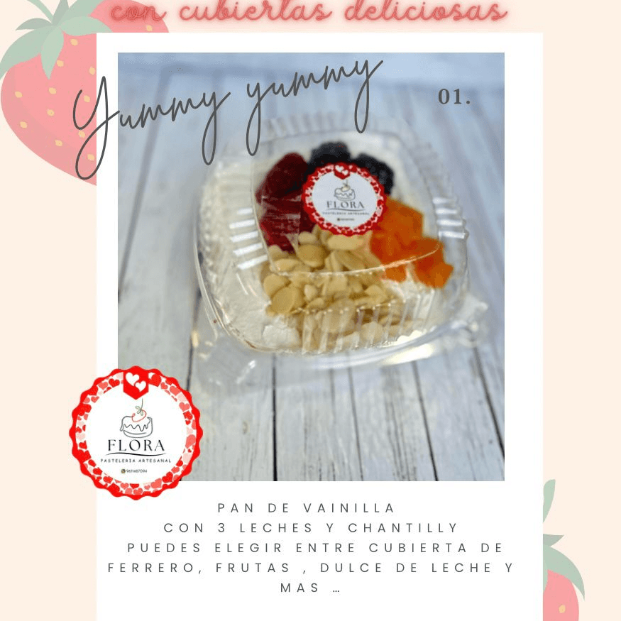 Mojadito de Tres Leches