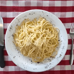 Pasta a la Mantequilla