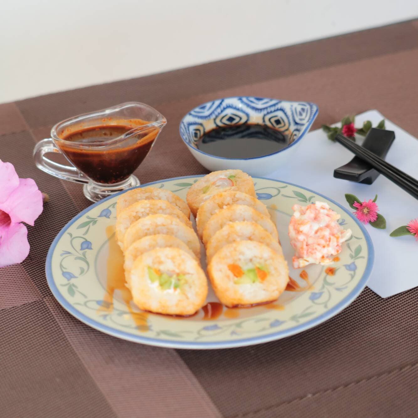 Sushi Frito Vegetariano