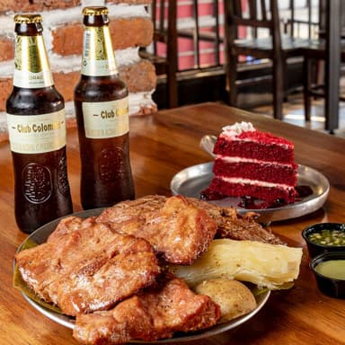 Llanera Pa 2 + Cerveza + Postre