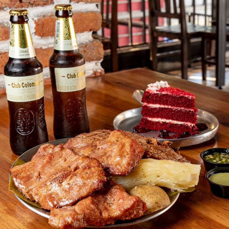 Llanera Pa 2 + Cerveza + Postre