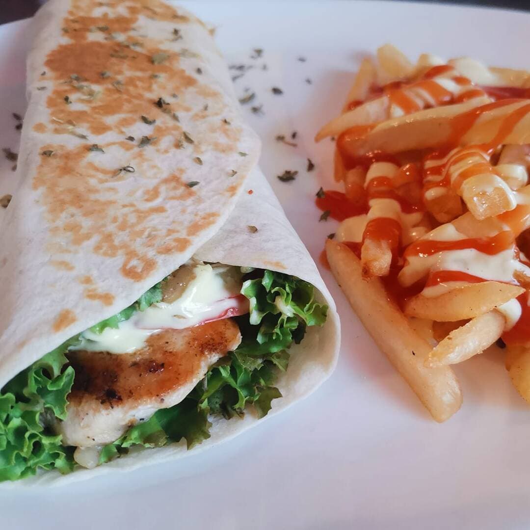 Wrap + Papas