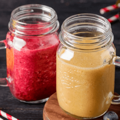 Smoothie de (Fresa, Mango, Plátano o Kiwi)