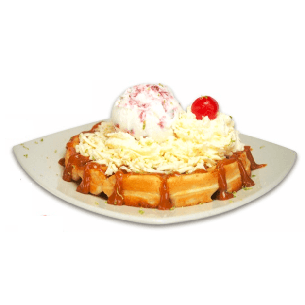 Wafle con Queso