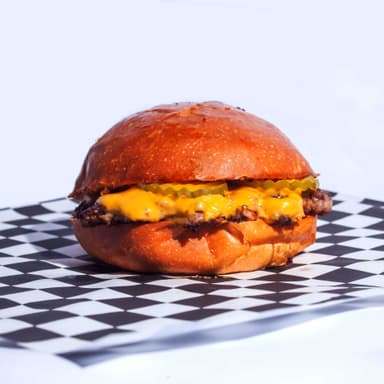 CheeseBurger Smash con Papas