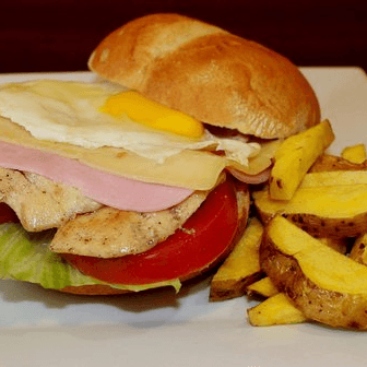 Hamburguesa de Filete de Pollo Royal