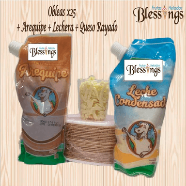 COMBO OBLEASX25+SALSASX250+QUESO