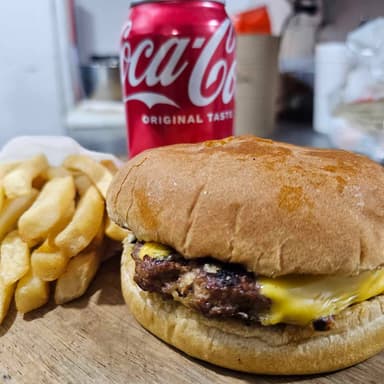 COMBO CHEESEBURGUER SENCILLA RES