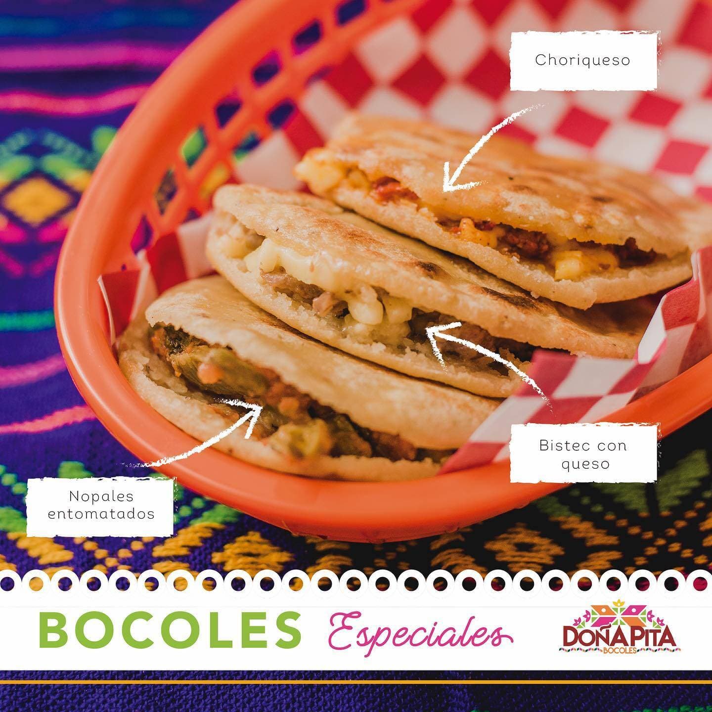 Bocol de nopales entomatados