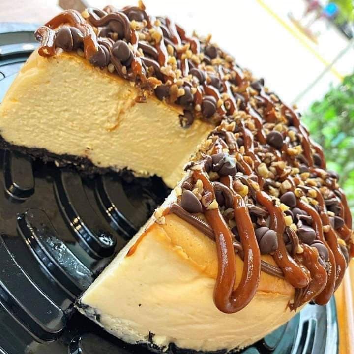 Rebanada Cheescake Tortuga (Chispas de Chocolate)