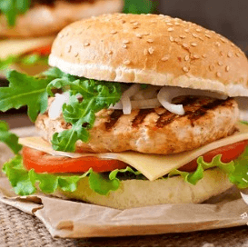 Hamburguesa Chanchi Pollo