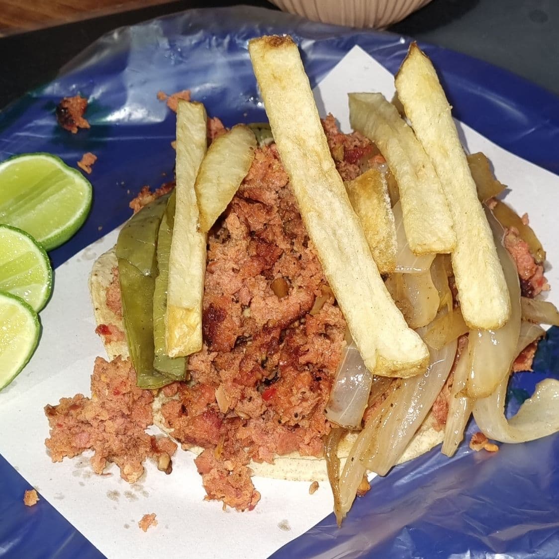 Tacos de Chorizo Español
