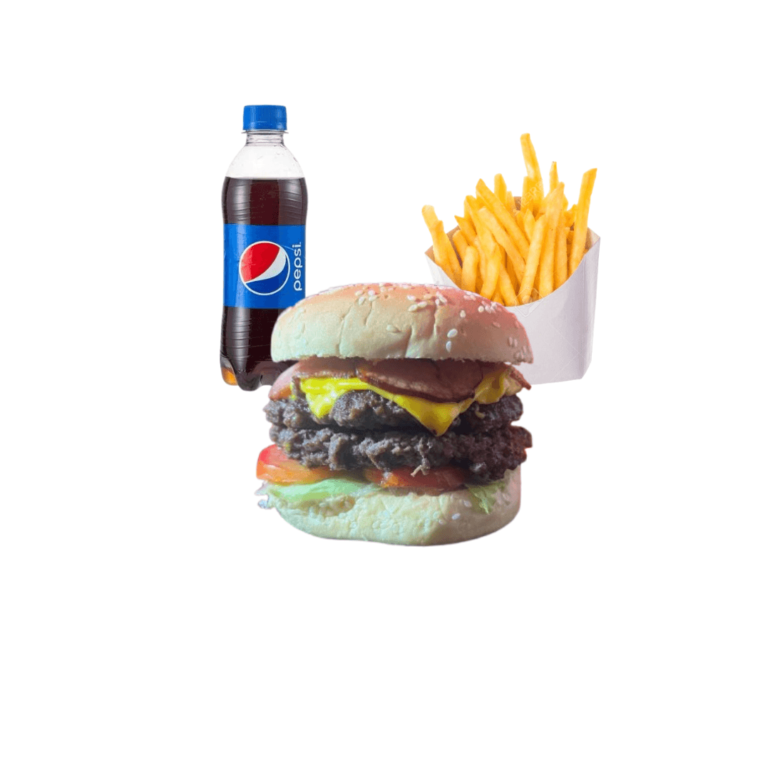 Burguer Bg + PEPSI 355 Ml *