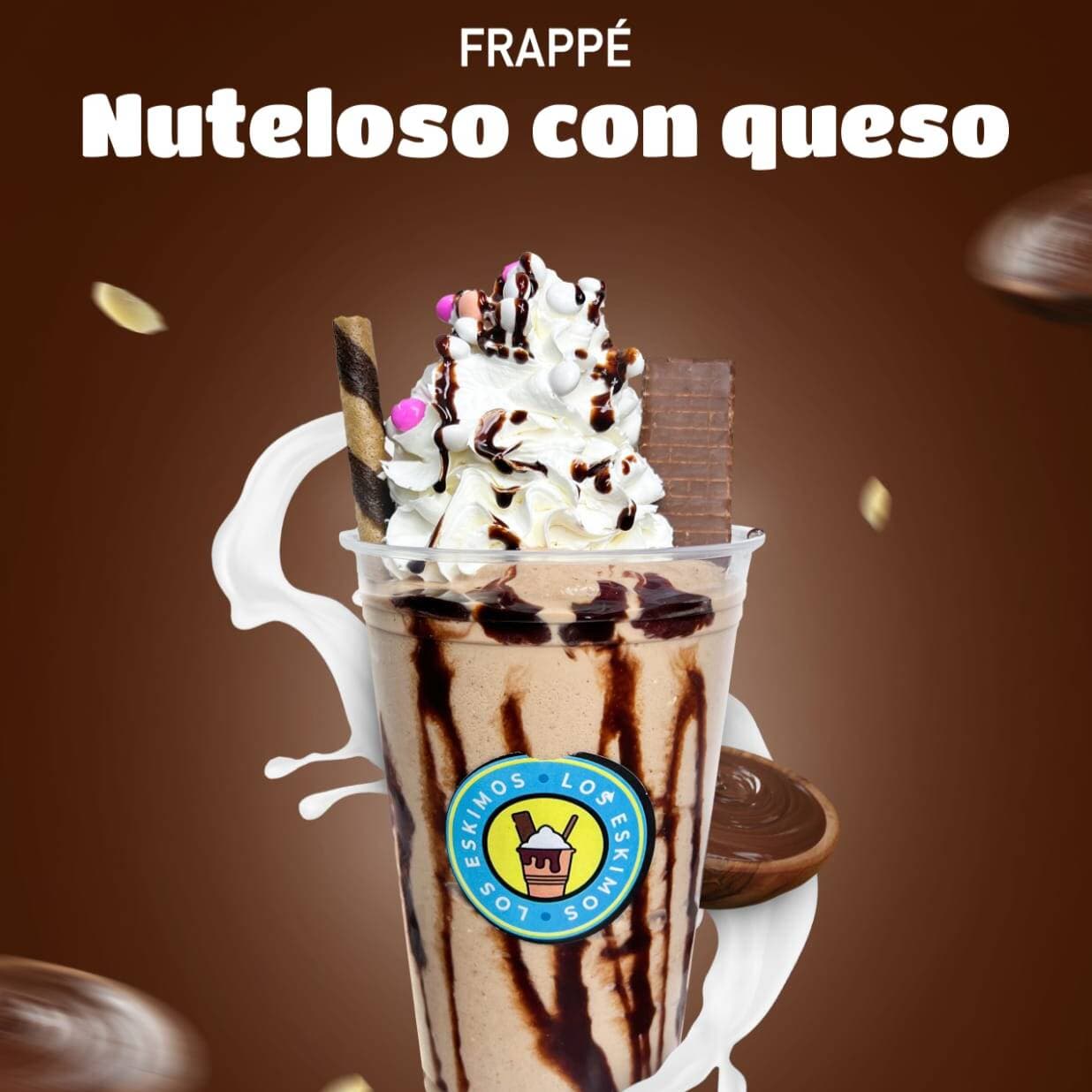 Frappé NUTELLA con Queso