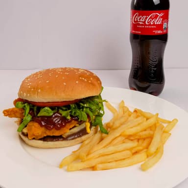 Combo 7, Hamburguesa Grill XL Tejano