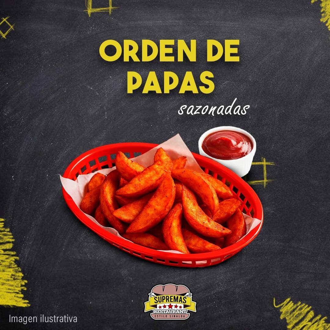Orden de Papas Sazonadas
