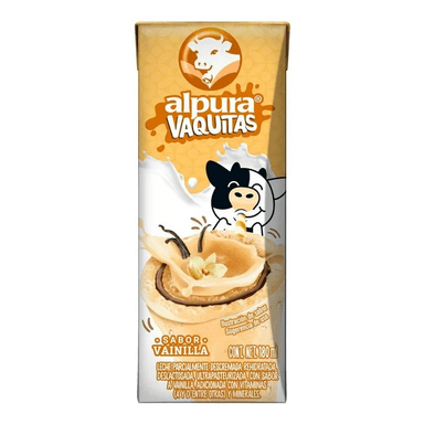 Alpura Vaquitas Sabor Vainilla 180ml