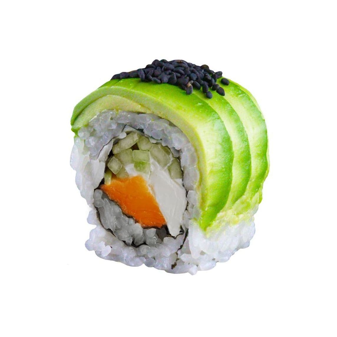 AVOCADO ROLL SALMON AHUMADO