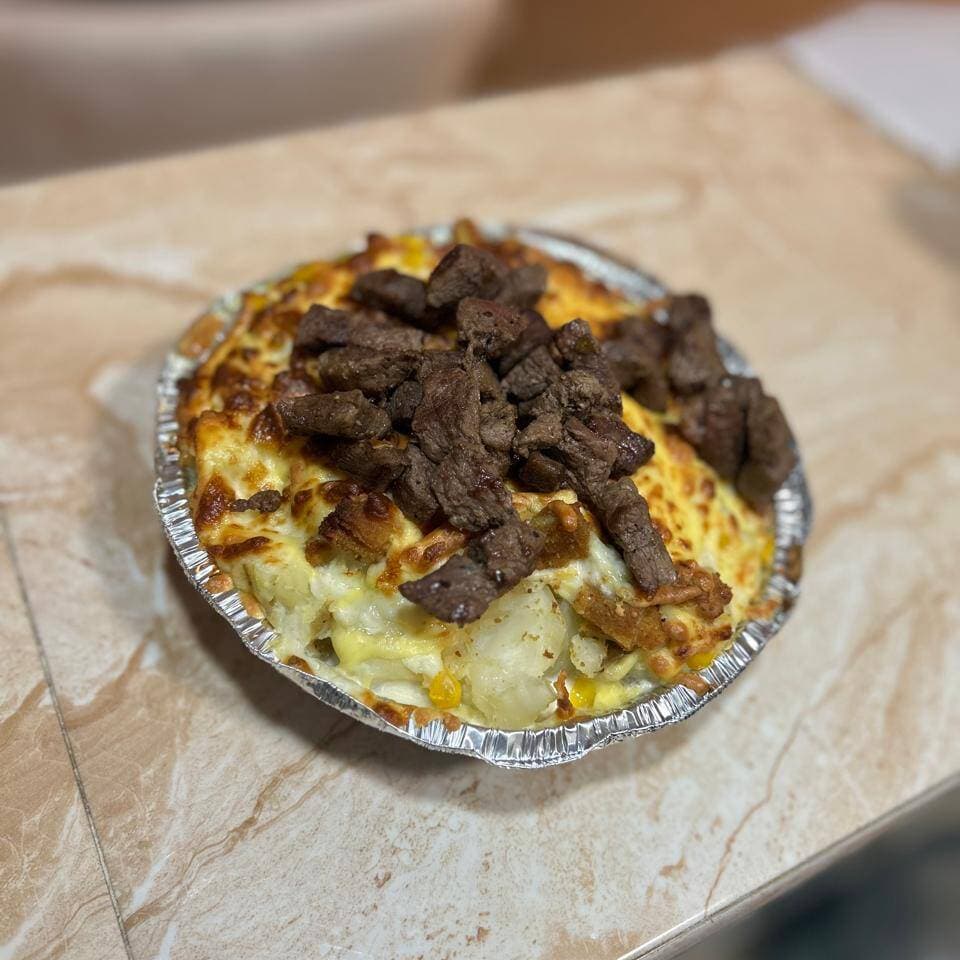 Papa Rellena de Bistec