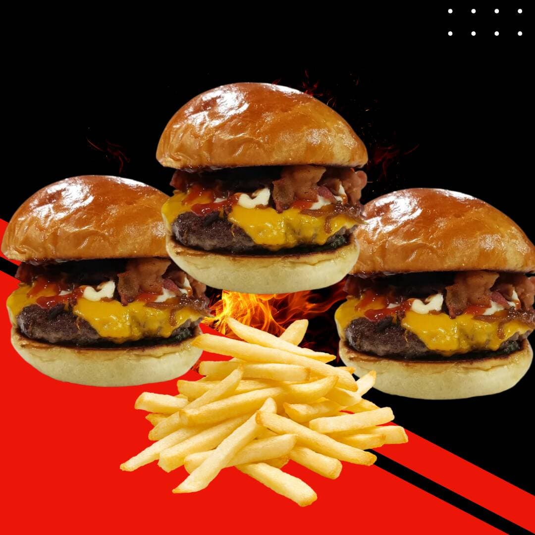 Paquete triple bacon chistorra