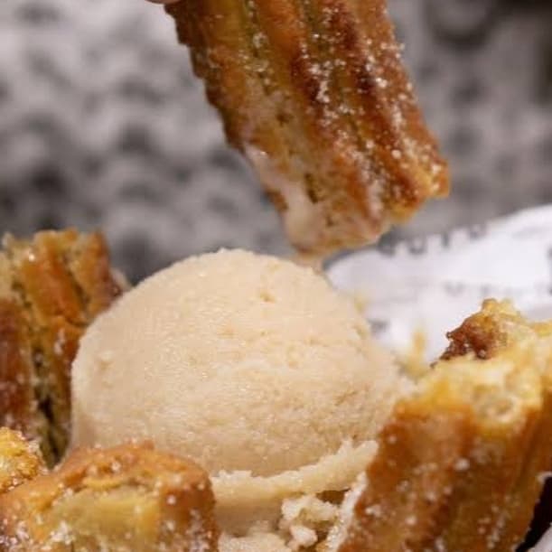 Churro con Nieve