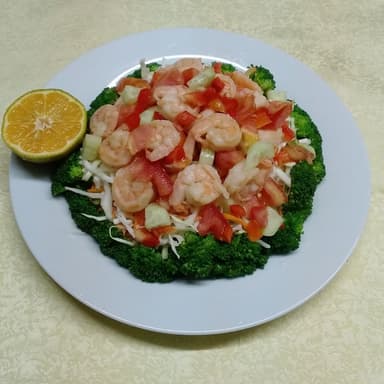 Ensaladas de Camarones Medianos