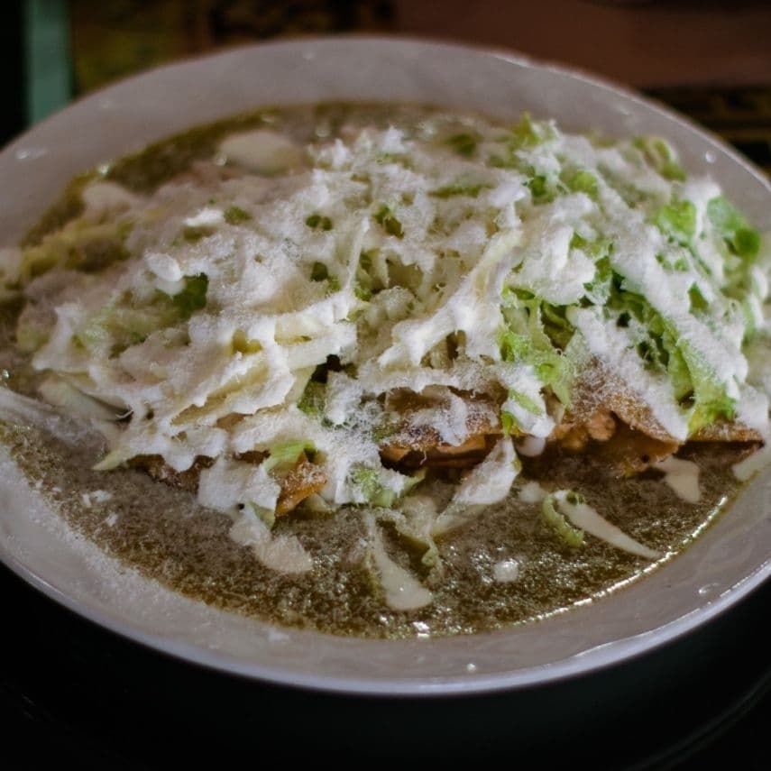 ENCHILADAS VERDES