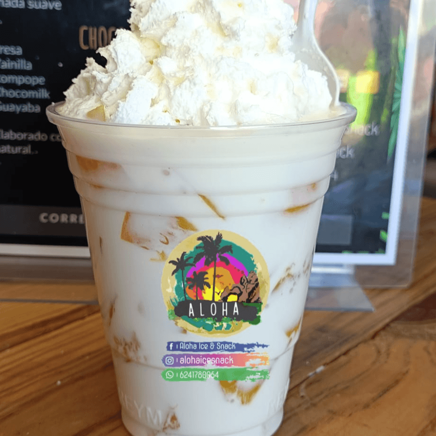Durazno con Crema