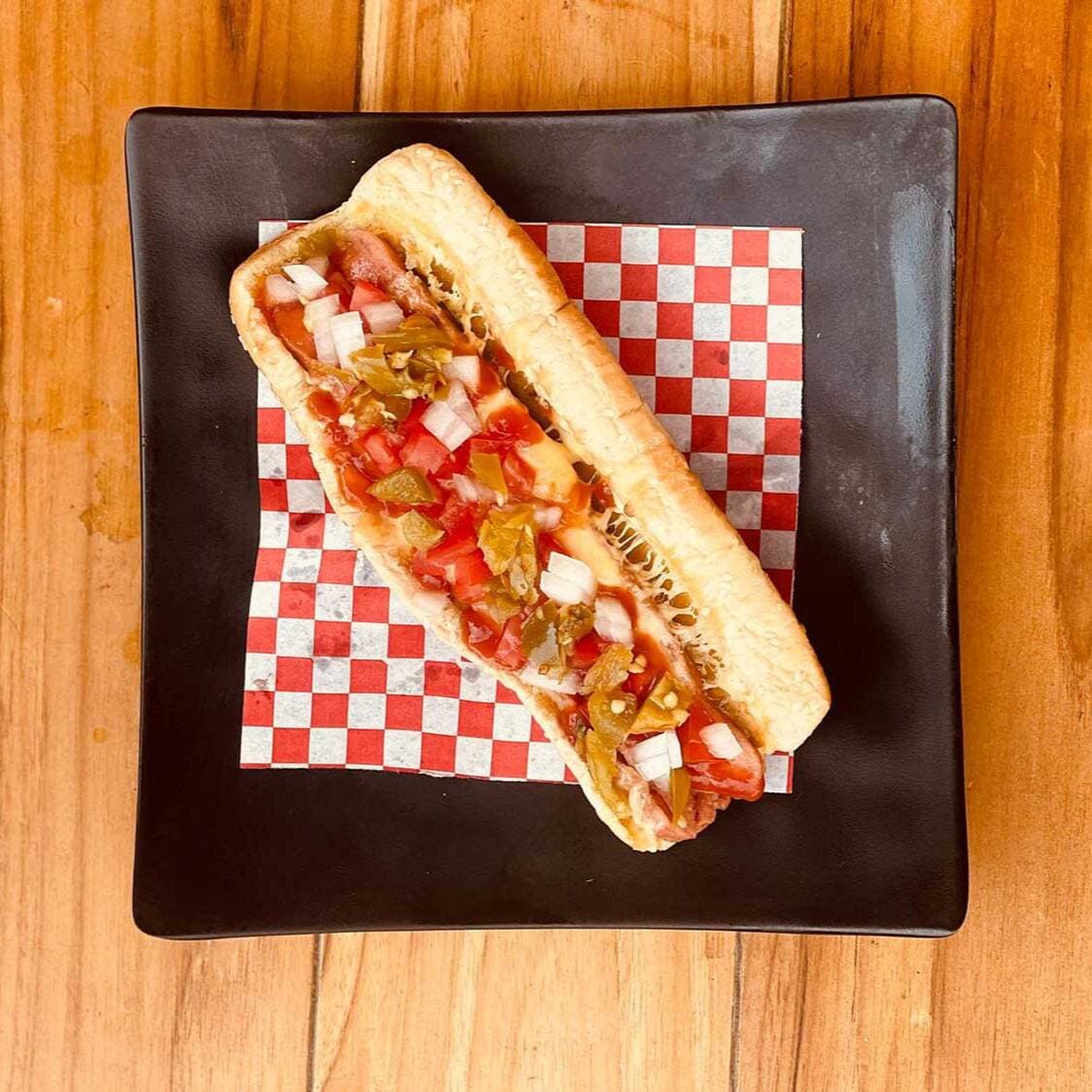 Hot Dog Jumbo con Queso