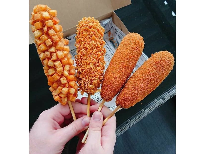 Banderillas coreanas cardenas