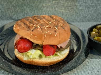 Hamburguesa Salchiburguer Sencilla