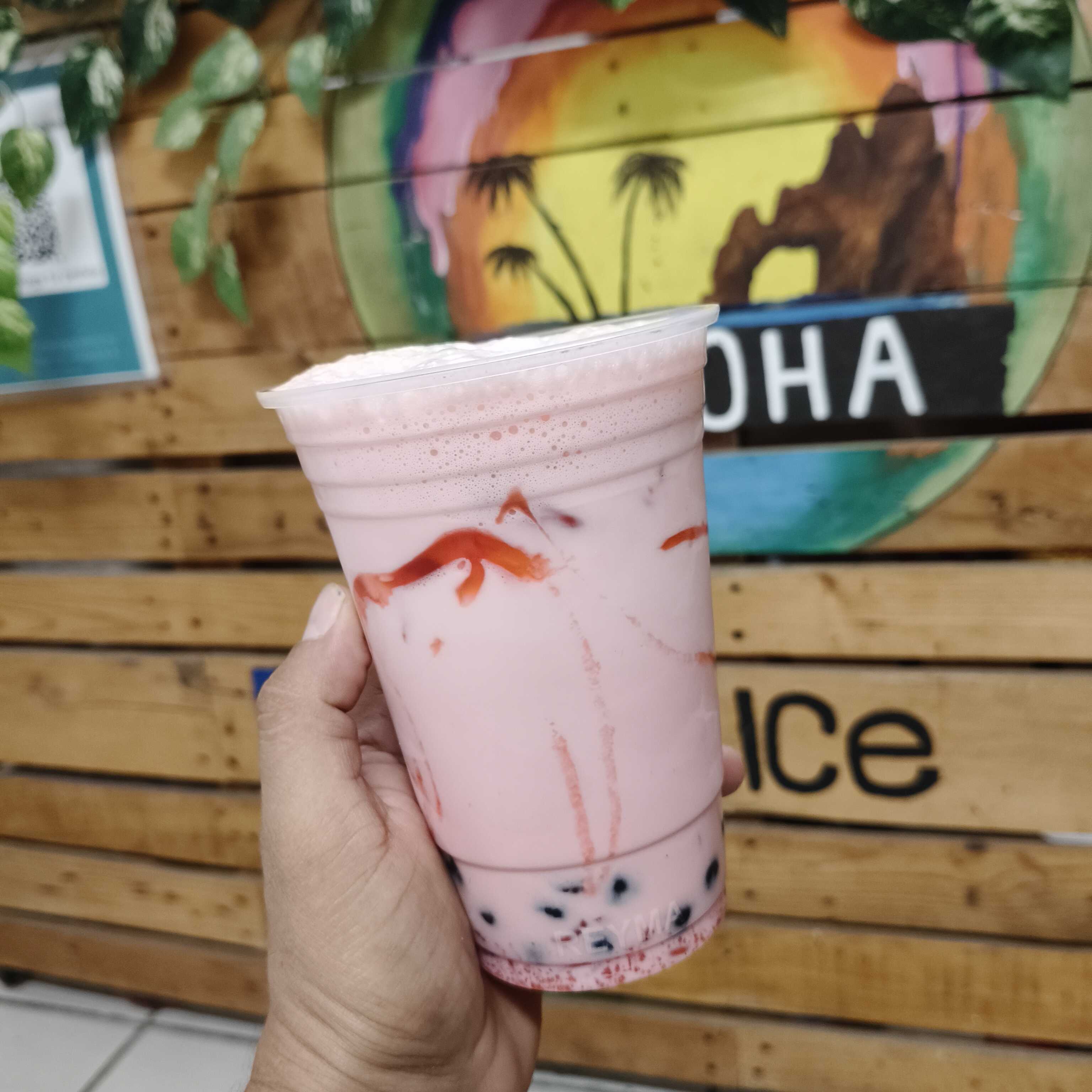 Boba Milk Fresa