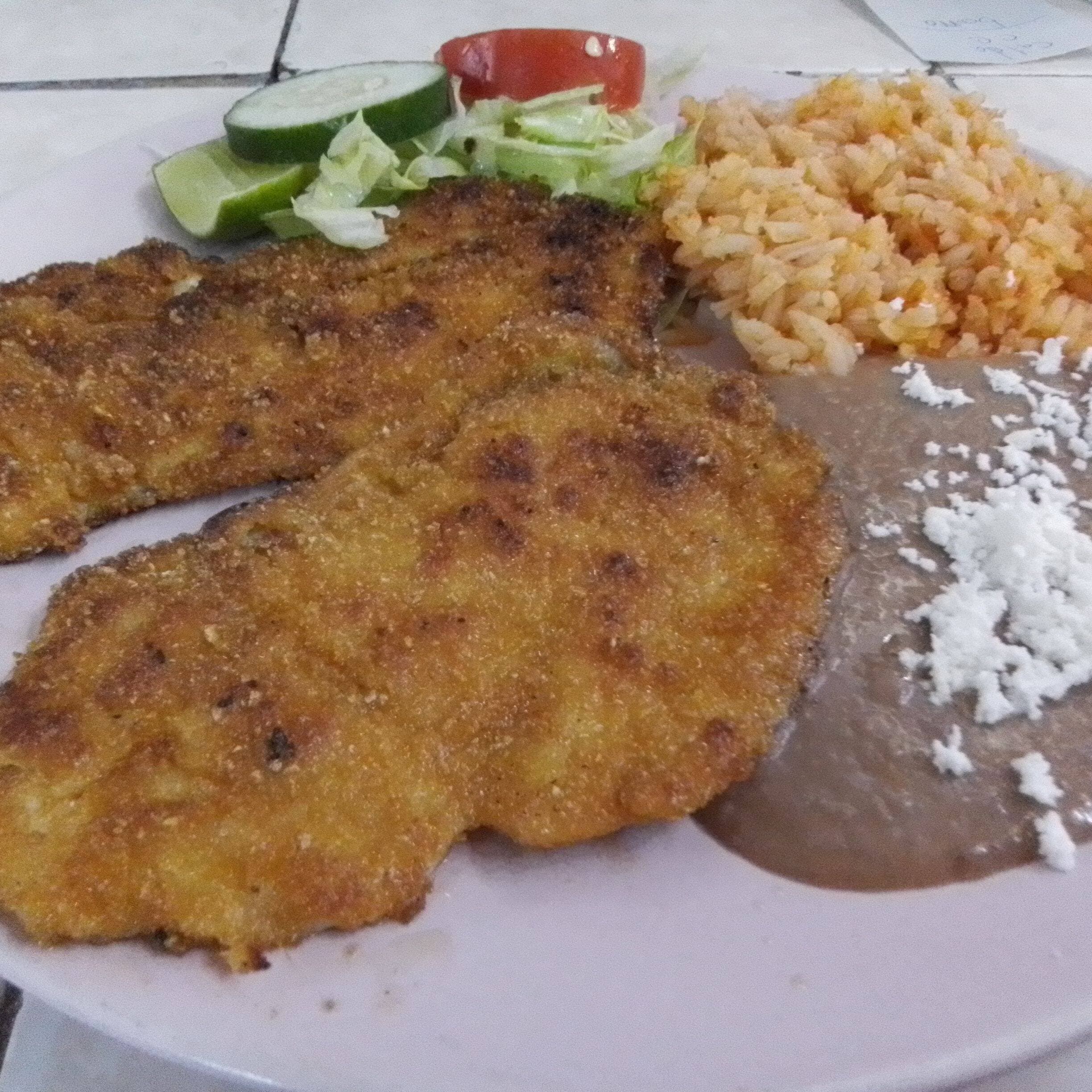 Milanesa de pollo