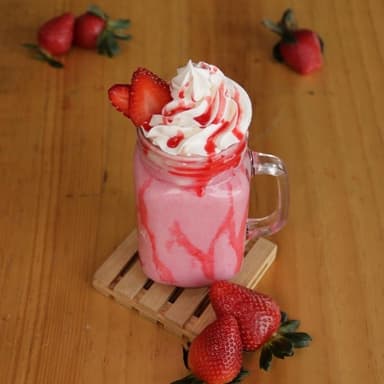 Malteada Fresas con Crema