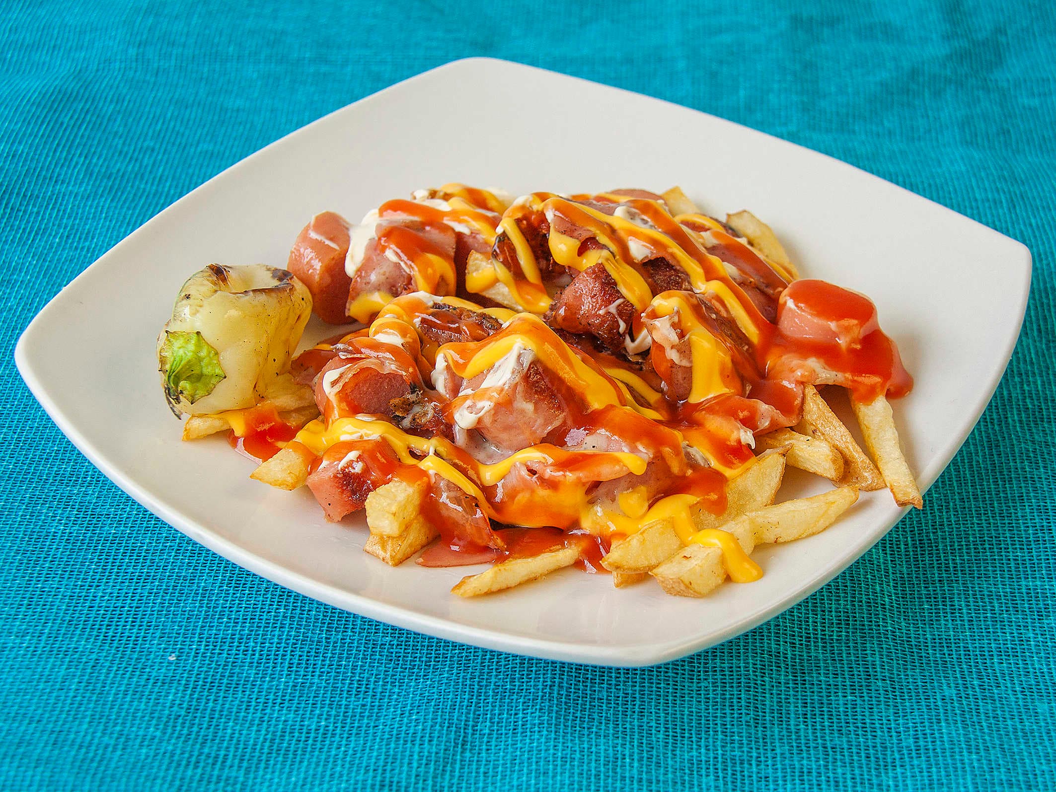 Salchipapas