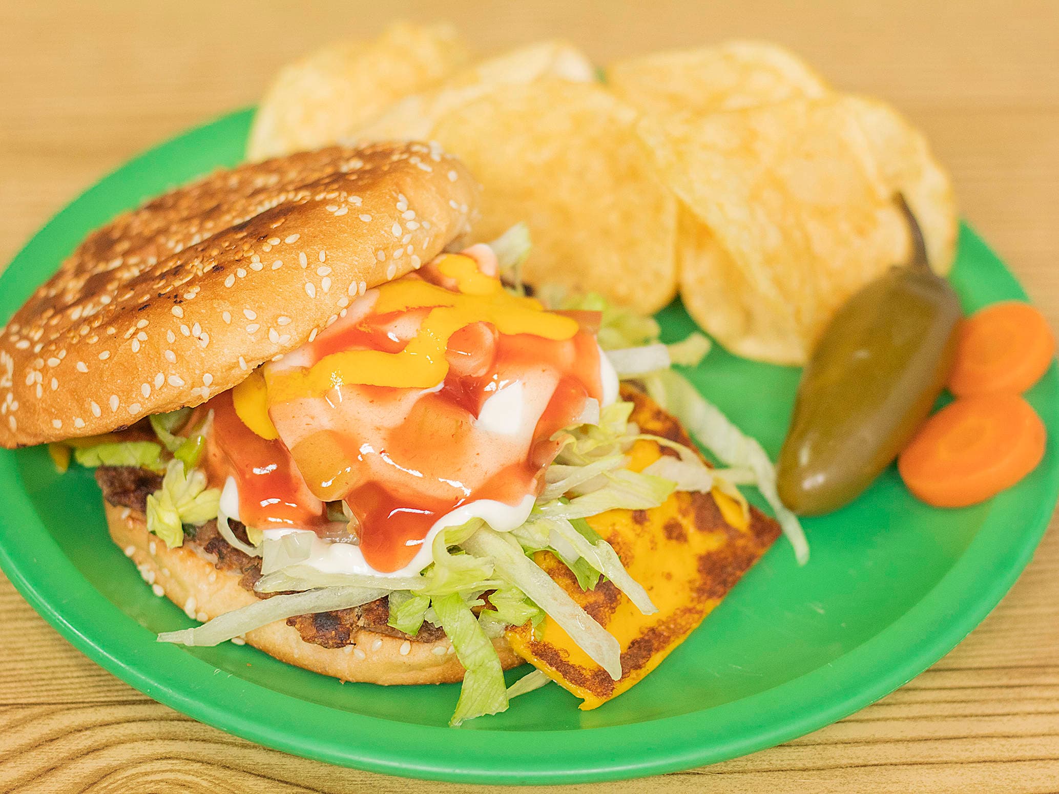 Hamburguesa Sencilla