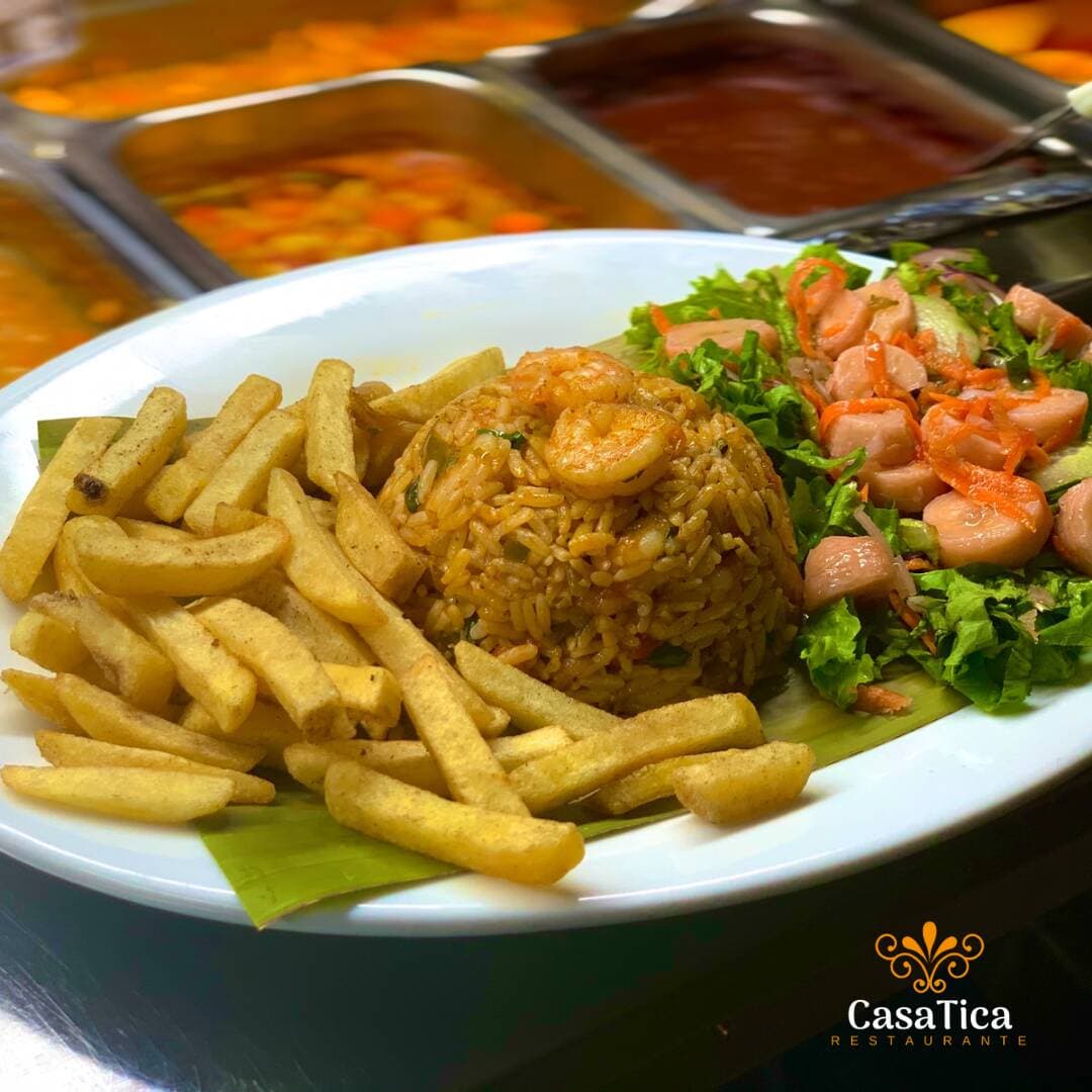 Arroz con Camarones